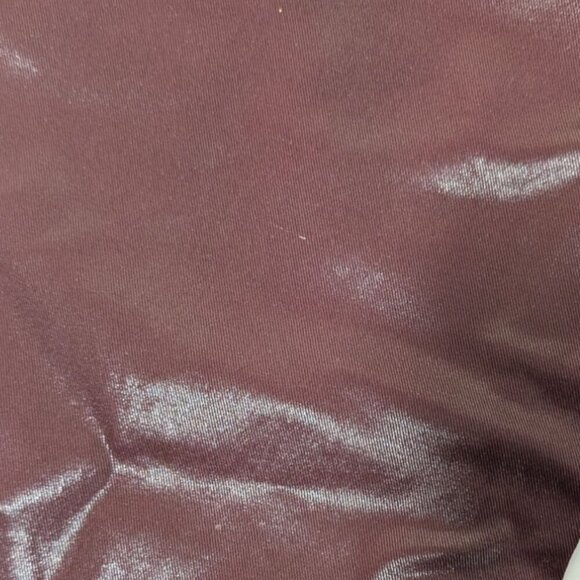 Level 99 Mid Rise Coated Skinny Jeans Eco-Leather Moto Edgy Womens Size 29/8 - Picture 12 of 12